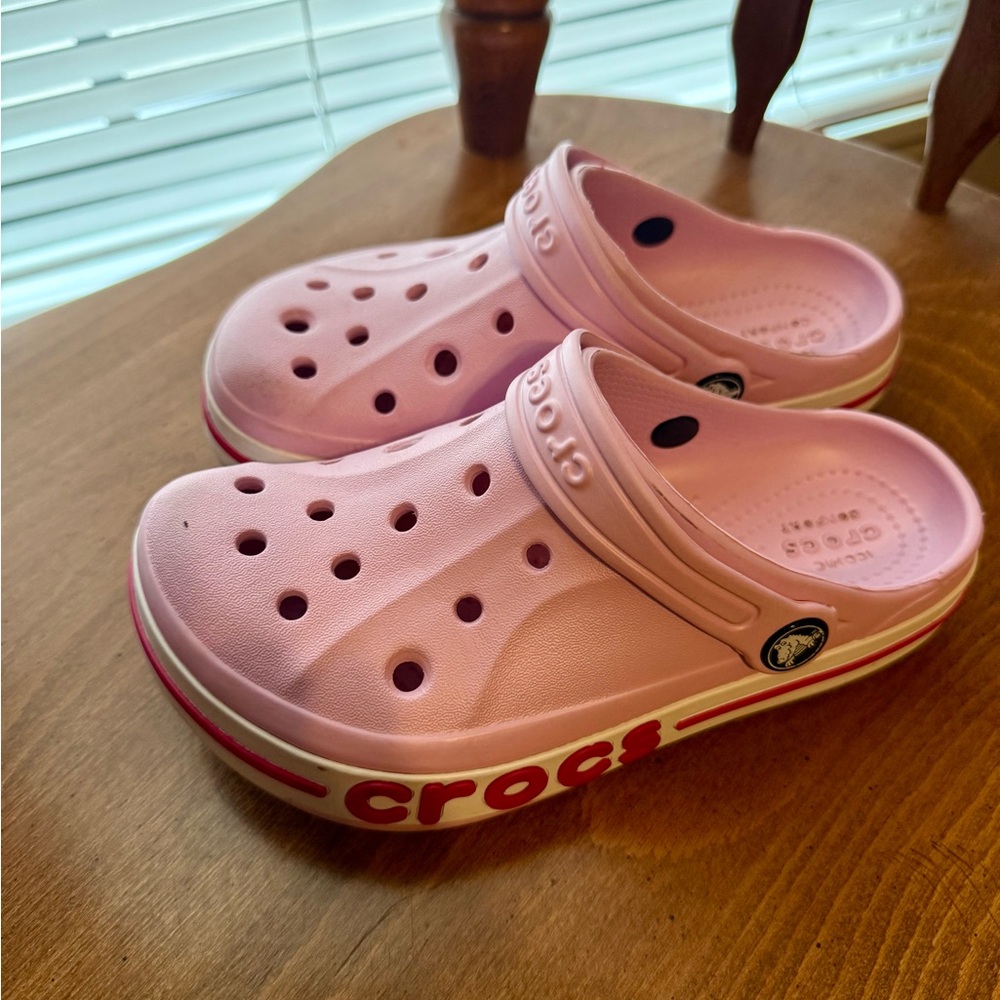 CROCS Kids Pink Clogs